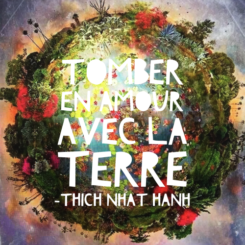 En amour avec la terre