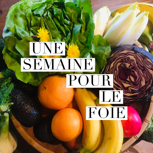 une semaine pour le foie